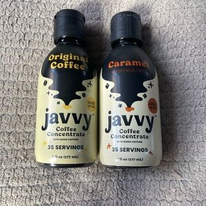 Javvy Coffee Concentrate Duo - Caramel and Original
